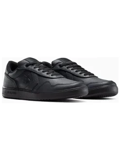 Leren sneakers "SC25" zwart
