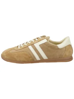 Leren sneakers "Spearclub" beige