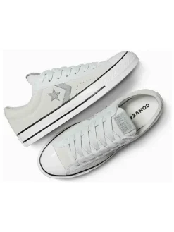 Leren sneakers "Star Player 76" grijs