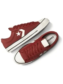 Leren sneakers "Star Player 76" rood