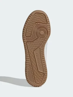 Leren sneakers "Team Court 2.0" wit