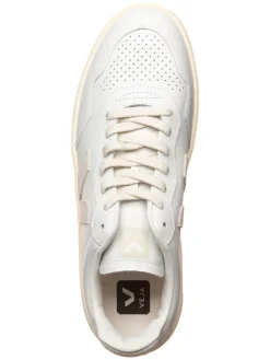Leren sneakers "V 90" wit/beige