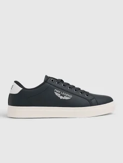 Leren sneakers wit