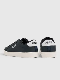 Leren sneakers wit