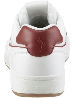Leren sneakers wit