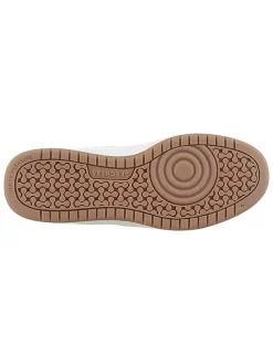 Leren sneakers wit