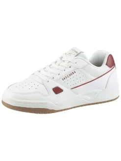Leren sneakers wit