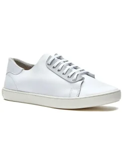 Leren sneakers wit