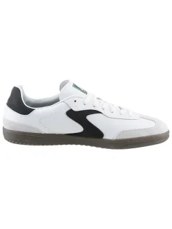 Leren sneakers wit