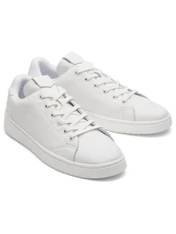 Leren sneakers wit