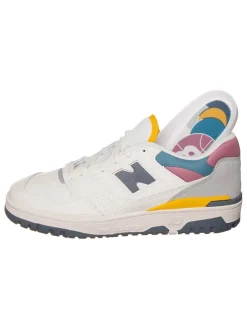 Leren sneakers "550" wit/meerkleurig