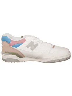 Leren sneakers "550" wit/meerkleurig