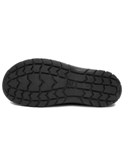 Leren sneakers zwart