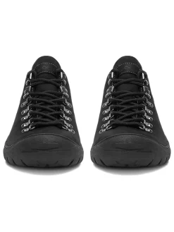 Leren sneakers zwart