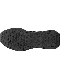 Leren sneakers zwart