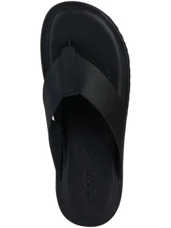 Leren teenslippers 