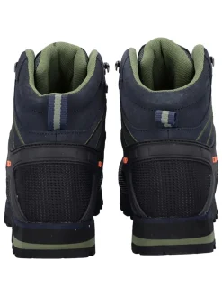 Leren trekkingboots "Moon" donkerblauw