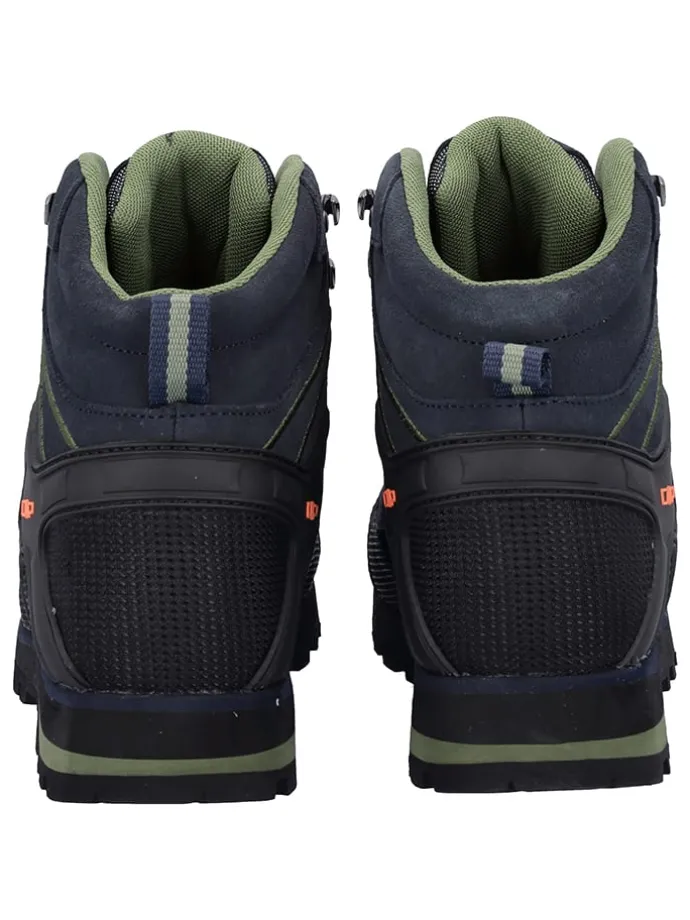 Leren trekkingboots "Moon" donkerblauw