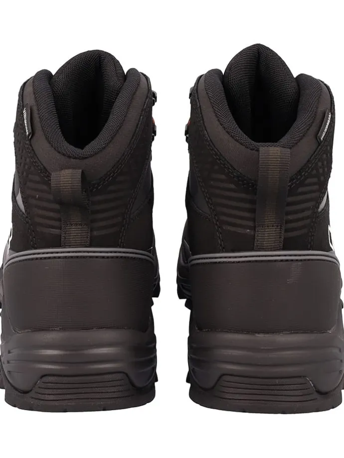 Leren trekkingboots "Myzar Mid" zwart
