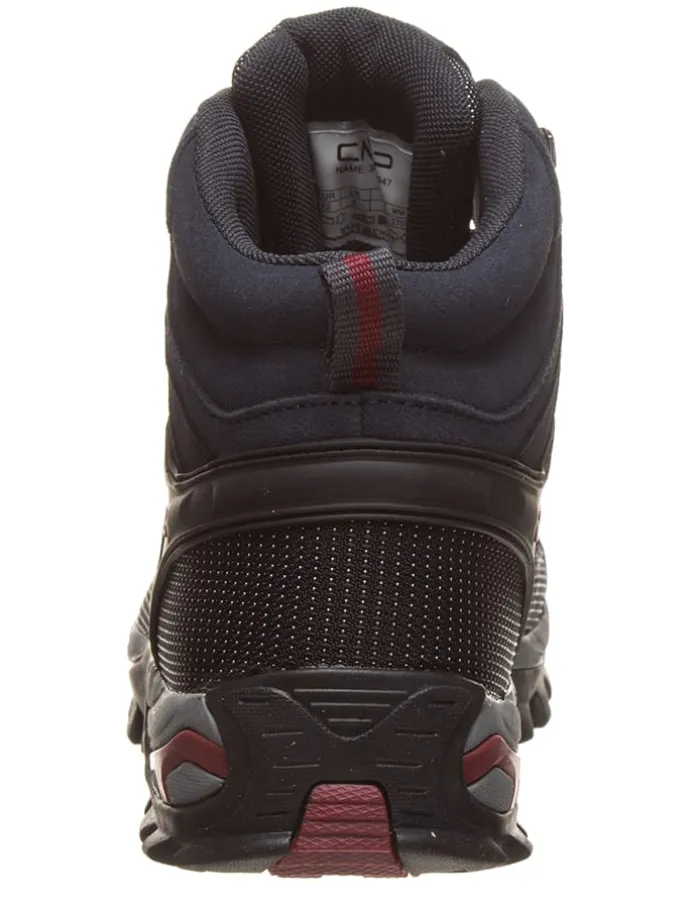 Leren trekkingboots "Rigel" donkerblauw