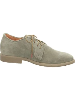 Leren veterschoenen 