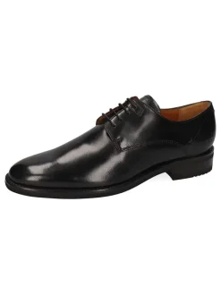 Leren veterschoenen 