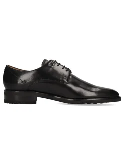 Leren veterschoenen 