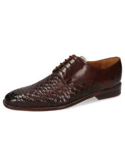 Leren veterschoenen "Dylan 5" bruin