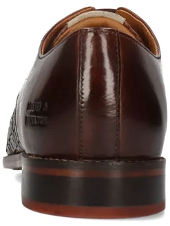 Leren veterschoenen 