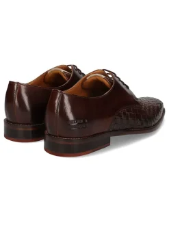 Leren veterschoenen 