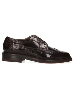 Leren veterschoenen 