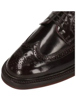 Leren veterschoenen 