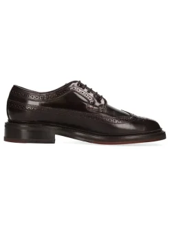 Leren veterschoenen 
