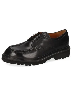 Leren veterschoenen 