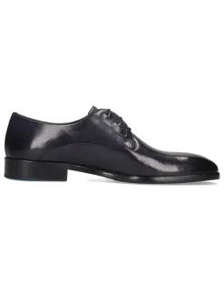 Leren veterschoenen 