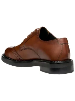 Leren veterschoenen 