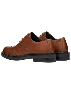 Leren veterschoenen 