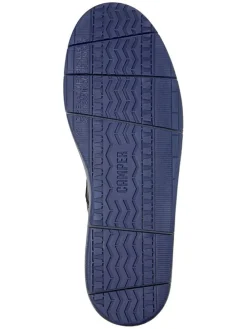 Leren veterschoenen zwart