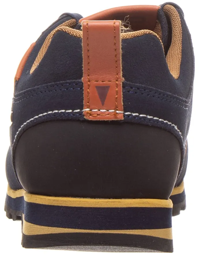 Leren wandelschoenen "Elettra" donkerblauw
