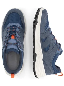 Leren wandelschoenen "Praesto" donkerblauw