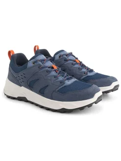 Leren wandelschoenen "Praesto" donkerblauw