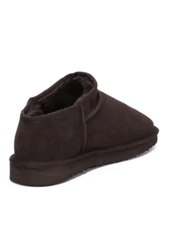 Leren winterboots "Jack" donkerbruin