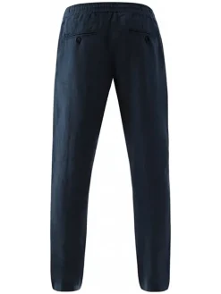 Linnen broek donkerblauw