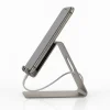 Mobiele telefoonhouder zilverkleurig - (B)6 x (H)12 x (D)10 cm