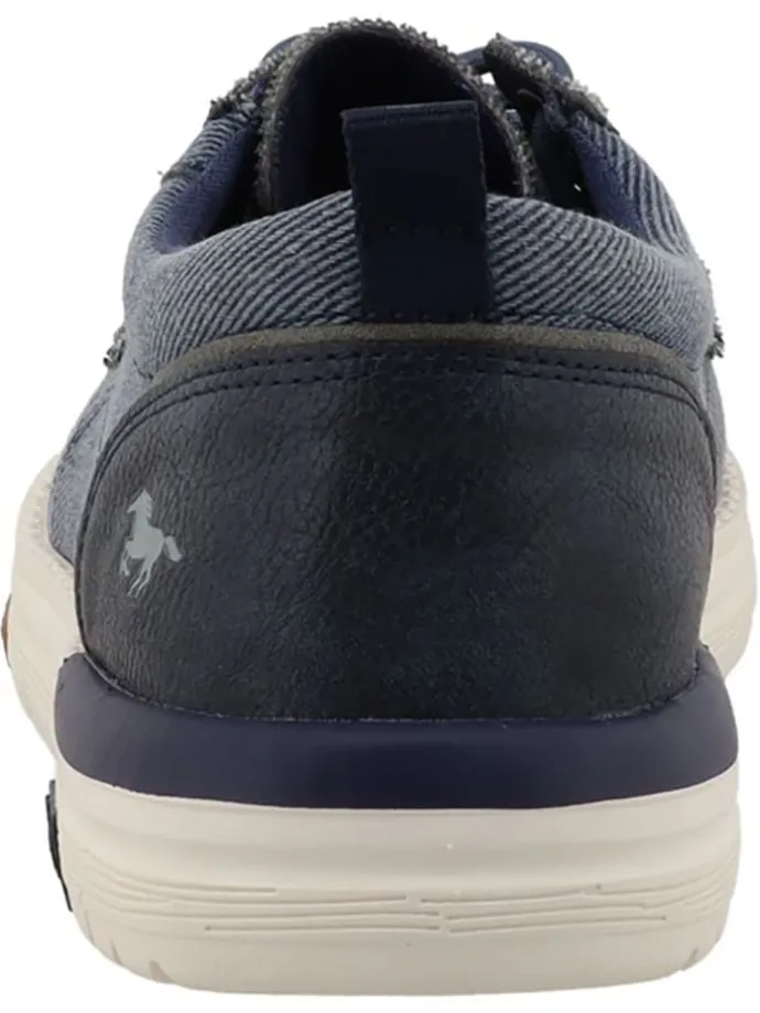 Mocassins "Rodolfo" donkerblauw