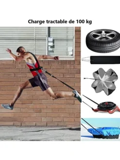 Optrekband zwart