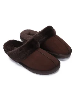 Pantoffels bruin