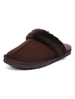 Pantoffels bruin