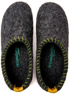 Pantoffels donkergrijs