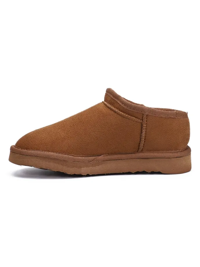 Pantoffels lichtbruin